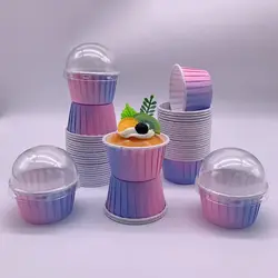 50pcs Baking Cups , disposable cupcake cups, heat-resistant paper cupcake, baking tool, perfect for wedding and Birthday party