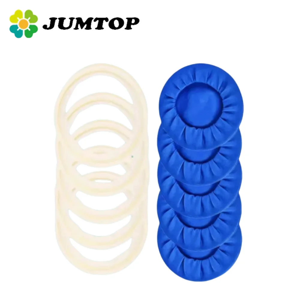 

JUMTOP 10PCS Dental Mouth Opener Set - O-Shaped Cheek Retractors for Teeth Whitening, Oral Exams, Rubber Dam Procedures