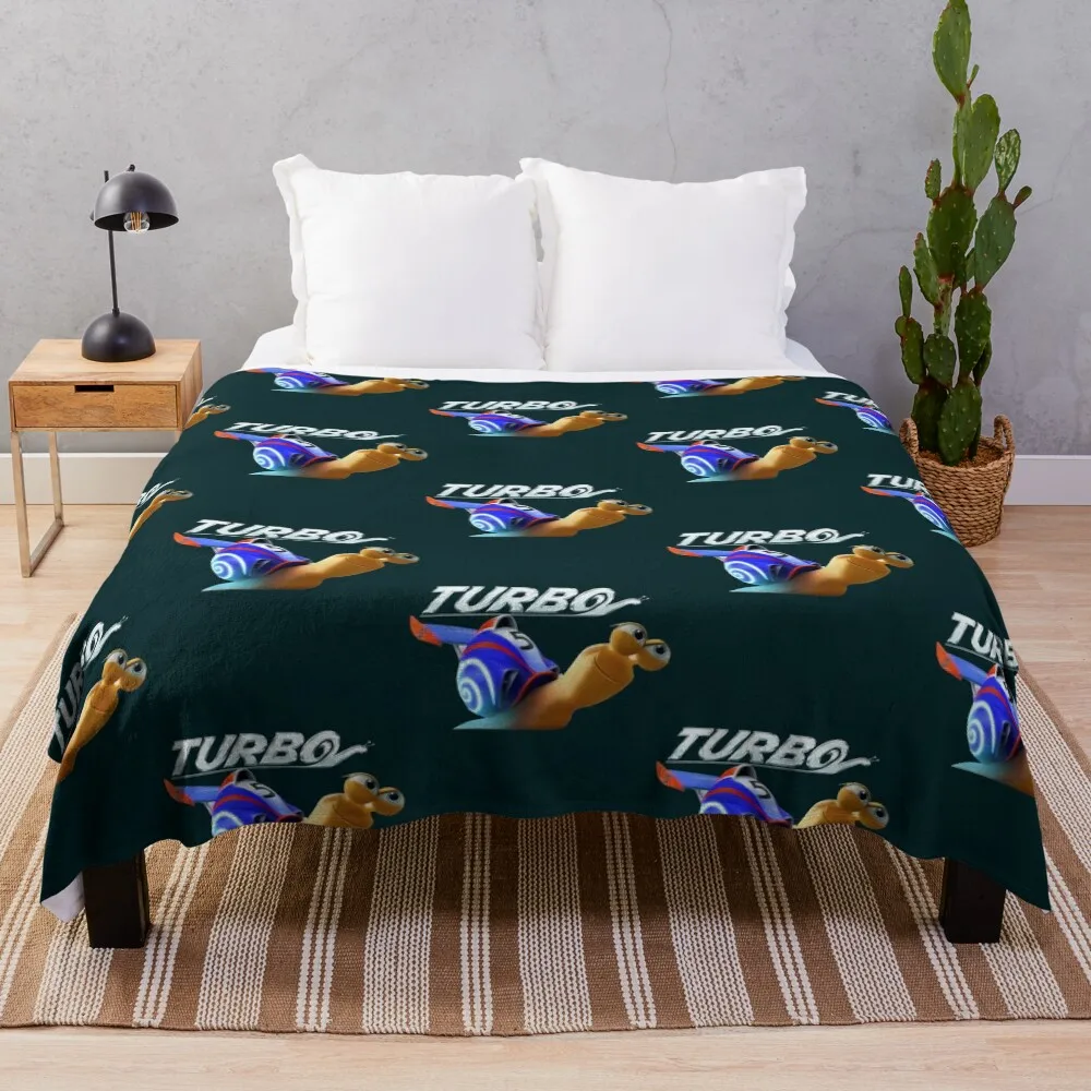 

French Snail ~ Escargot Throw Blanket Summer Cool Breathable Blanket for Sleeping
