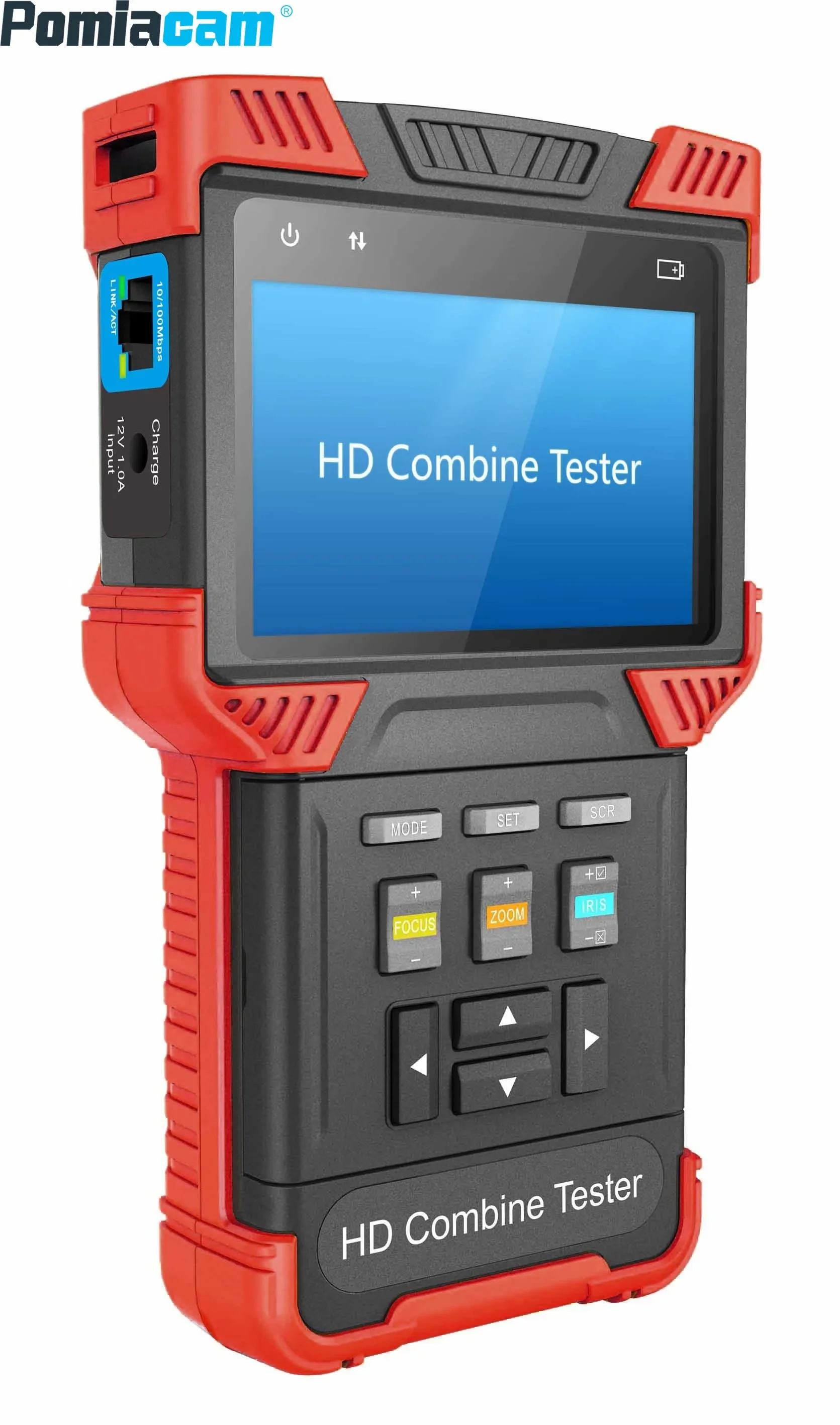 Imagem -05 - Monitor Cctv Tester Dt-t70 T71 Controlador Ptz Onvif Altamente Compatível Teste Ipc 12v Potência 1a Polegada 4k H265 H264 ip Câmera Tester