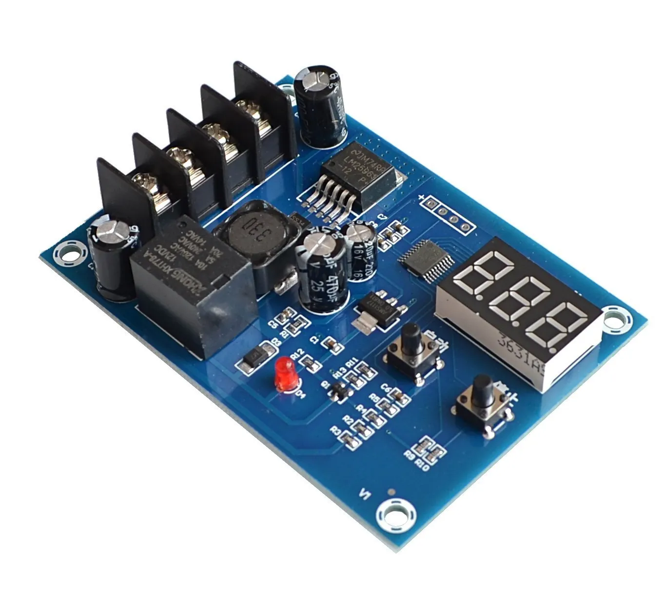 XH-M603 lades teuerung modul 12-24v speicher lithium batterie ladegerät steuersc halter schutz platine mit led-anzeige neu – Detail 2