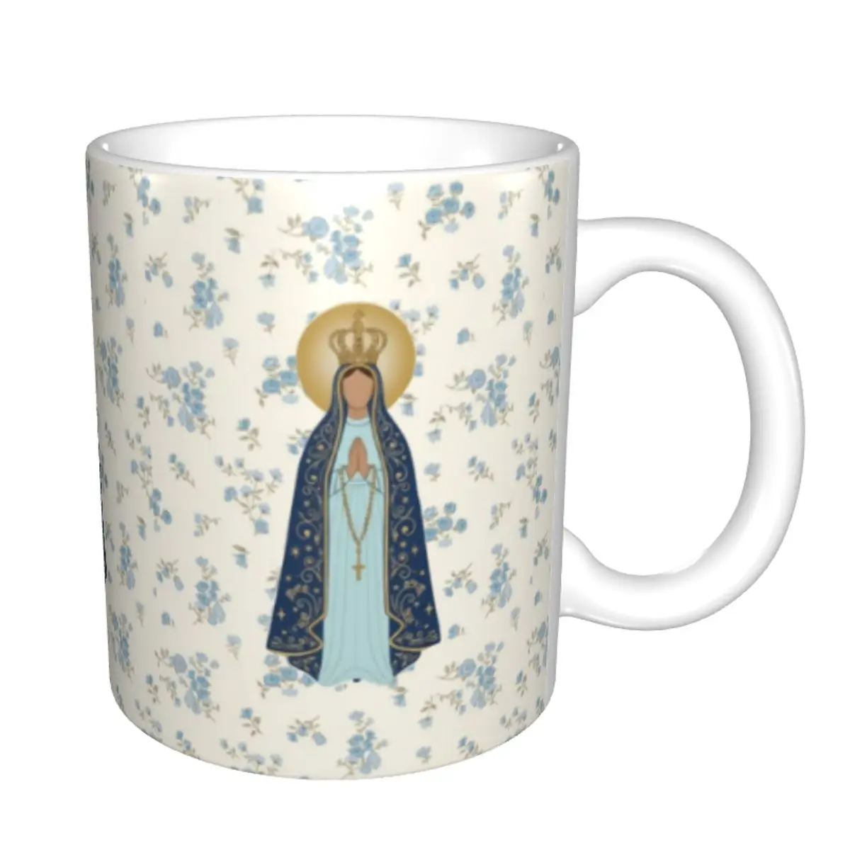 Custom Virgin Mary Coffee Mug DIY Ceramic Tea Milk Mug Cup