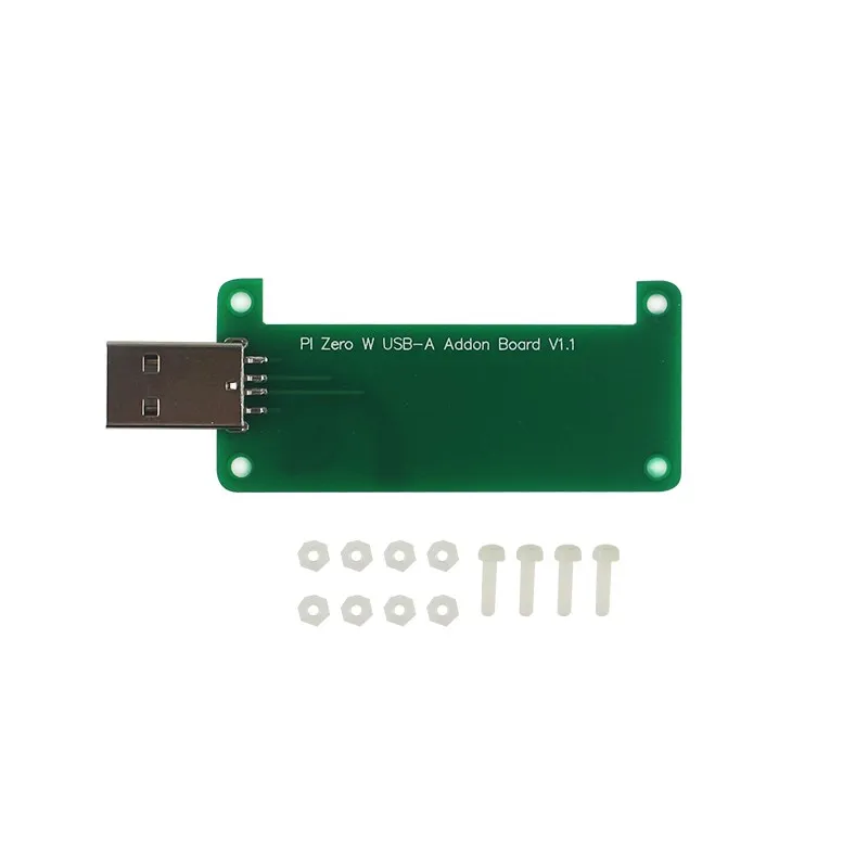 Raspberry Pi Zero W USB Addon Board złącze USB karta rozszerzenia z akrylowa skrzynka dla Raspberry Pi Zero W