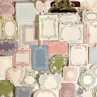 Journal Go 30pcs Vintage Memo Pads Paper DIY Scrapbooking Art Collage Junk Journal Material Paper Retro Message Notes Paper