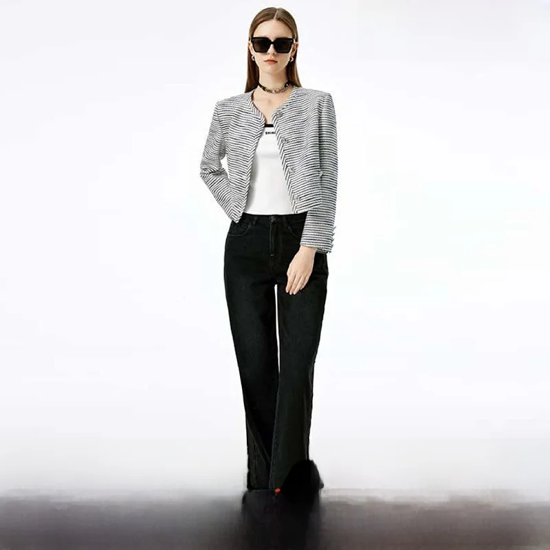 commuter-striped-fake-ket-slimming-versatile-ort-jaet-for-women-spring-faion-faux-ket-detail-profional-sle