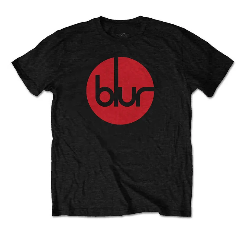 2026 BLUR Blur Band British Rock Punk Music Cotton Loose Spot American Casual Spray Short Sleeve T-shirt Women and Men T-shirt