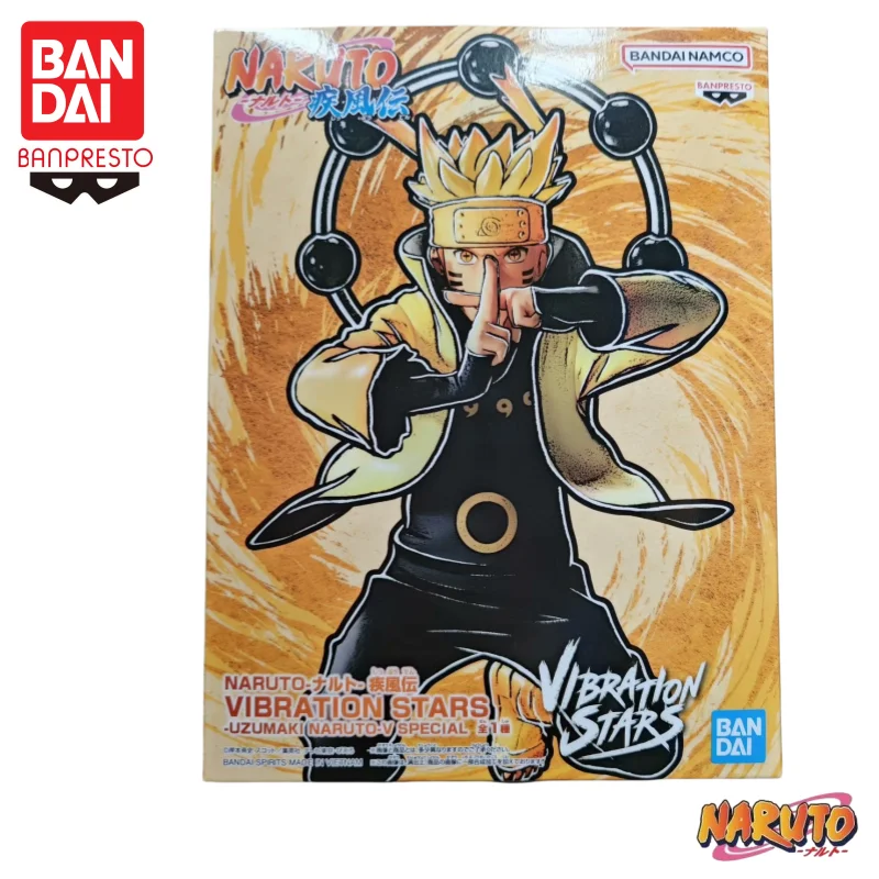 

В наличии Bandai Banpresto, оригинальная вибрационная звезда Наруто Узумаки Наруто Vol 5, специальная модель куклы, новая фигурка в штучной упаковке