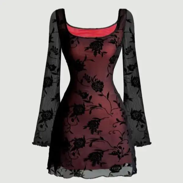 

Floral Print Women's Me Contrast New Sle Casual Sports Suit ort Pants Seven Sve Top Autumn Season Faion