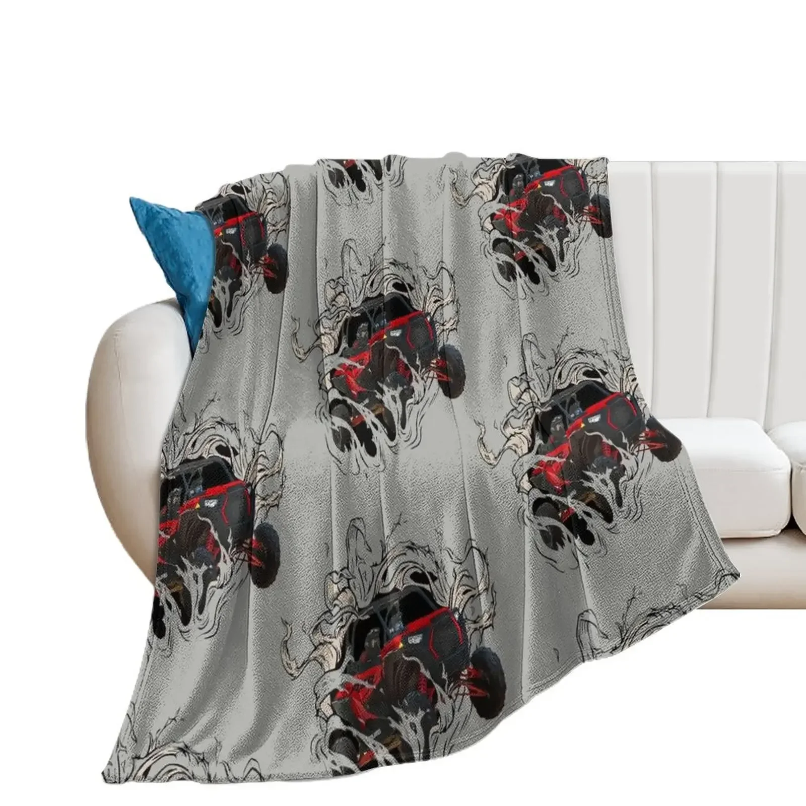 

RZR Rippin' xp turbo graphic Throw Blanket Thermals For Travel Quilt Luxury St Beach Blankets