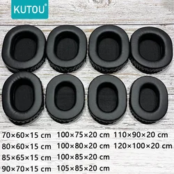 KUTOU Universal Oval Ersatz Ohrpolster Weichen PU Memory Schaum Polsterset Ohr Pads Kissen Ohrenschützer Abdeckung Tassen Kopfhörer Reparatur Teile