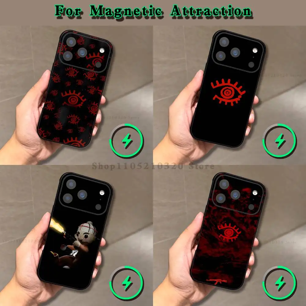 

F-Fuerza R-Regida Phone Case For iPhone 17,16,15,14,13,12,11,Pro,Max,Plus,E,Air,Mini Magnetic Magsafe Frosted Clear