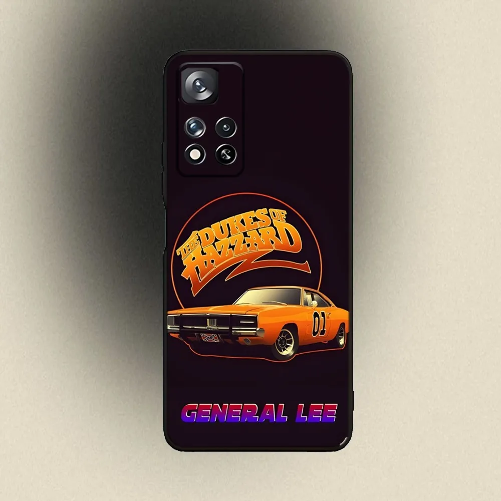 The General Lee Dukes Of Hazzard 01 Phone Case For Samsung Galaxy A20,A21s,A22,A31,A32,A52,A53,A72,73,A80,A91 Soft Black Cover