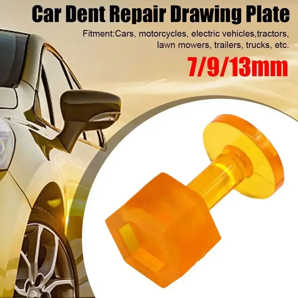 10 Pcs Film Dent Removal Tools Pdr Car Dent Repair Car Seamless Repair Body Shaping Car Body Paint-Free Dent Repair Film view 3