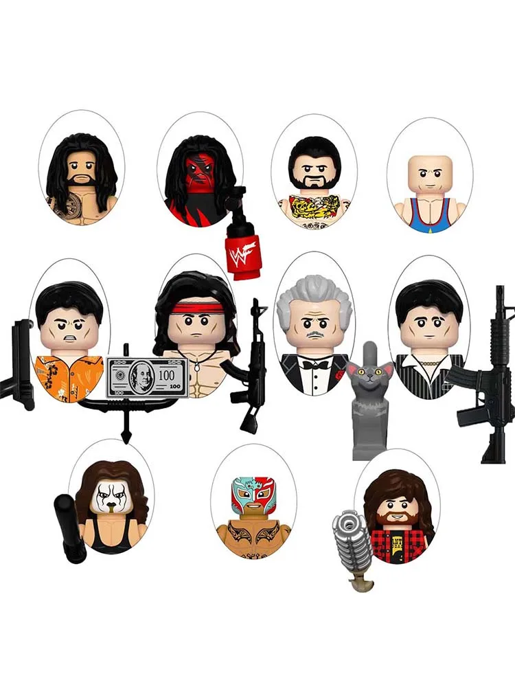 MB1100 MB1101 Filmfigur Blind Box Actionfiguren Montage-Puzzle Baustein-Sammlung Modell-Ornamente Spielzeug Geburtstagsgeschenke