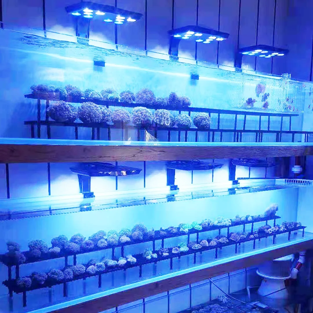 Reef LED Aquarium Light Marine Full Spectrum Sunrise Sunset Simulate LED Aquarium Lighting SPS LPS Corals Fish Tank Lamp