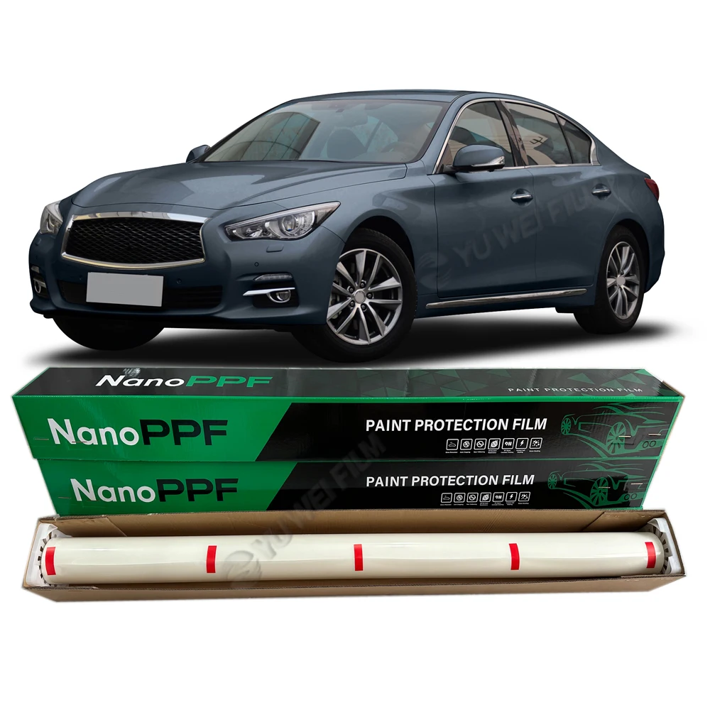 

Hot Selling 7.5mil High Gloss Anti-Scratch TPU PPF Self Healing Car Paint Protection Film UV Proof for Body High Elasticity