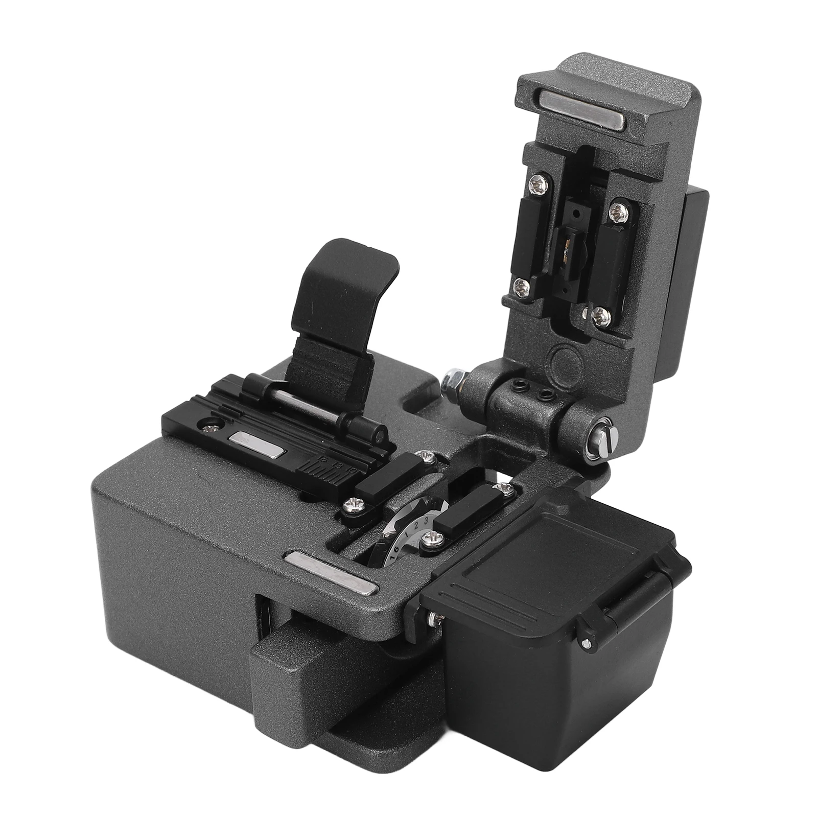 Fiber Optic Cleaver Optical Fiber Cleaver Automatic Knife Return 3 in 1 Fixture High  Optical Fiber Cable Cutting Machine