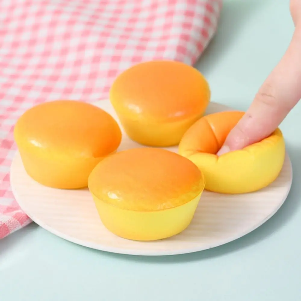 シミュレーションフードプレイパンパンスローリバウンドおもちゃケーキPUスクイーズデザートおもちゃラージドーナツパフスローリバウンドおもちゃ子供おもちゃ