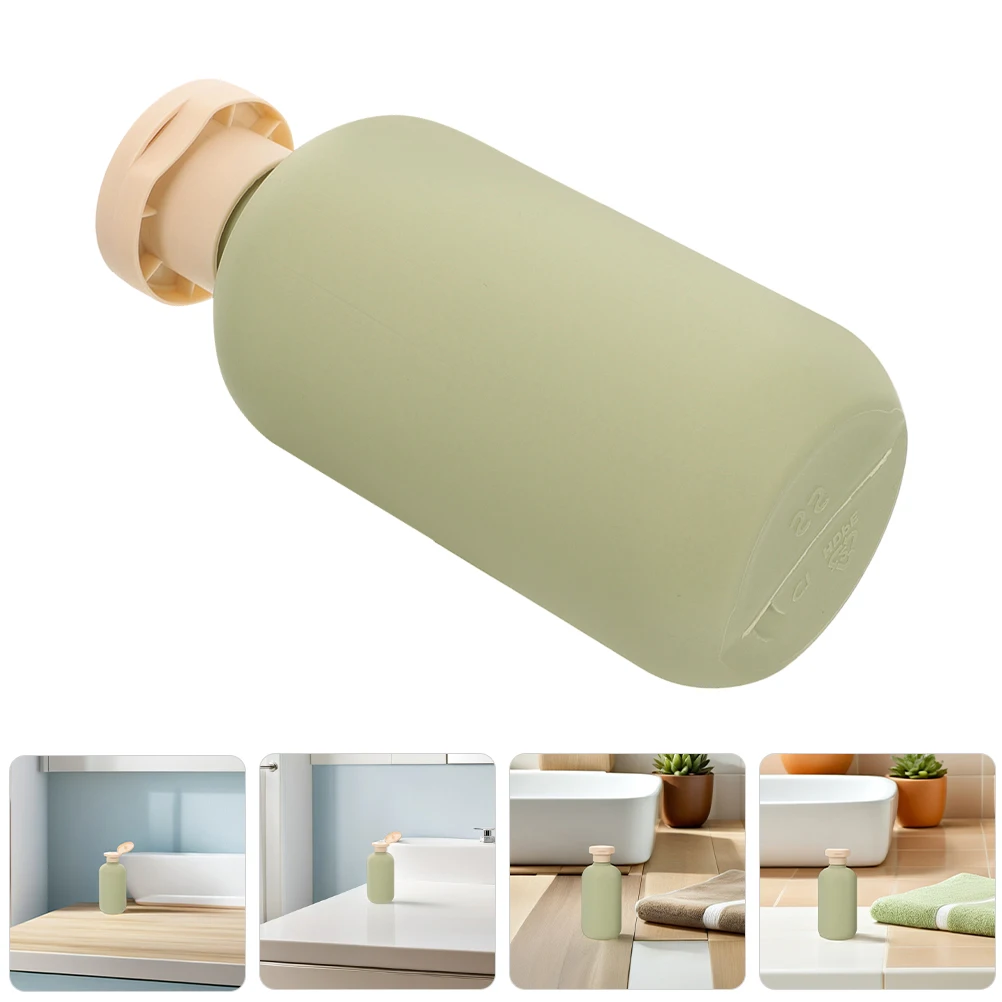 

3Pcs Travel Shampoo Bottles Portable Plastic Refillable Leak Proof Flip Cap Lightweight Toiletry Containers for Traveling