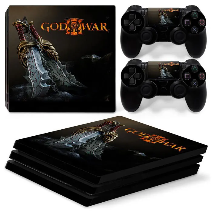 For PS4 Pro Anime Character Sticker, High-Quality Vinyl Decal