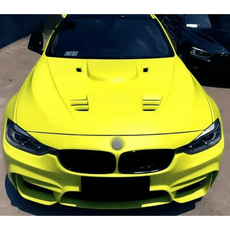 أغطية محرك من ألياف الكربون لـ 3 Series F30 F35 2013 2014 2015 2016 2017 2018 ضبط على شكل حرف V طقم هيكل السيارة الأمامي