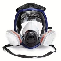 Chemical Gas Mask 6800 Dust Respirator Anti-Fog Full Face Mask Filter For Industrial Acid Gas, Welding Spray Paint Insecticide