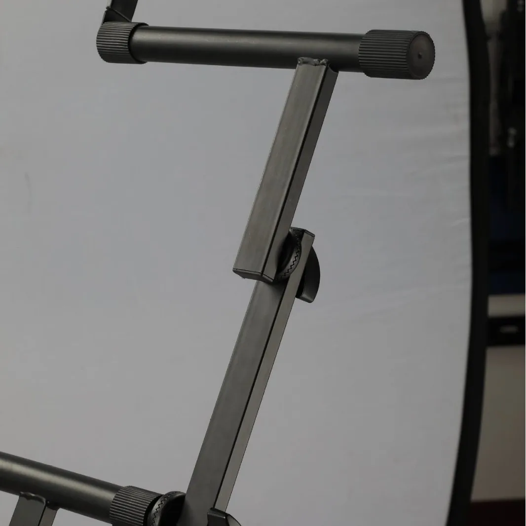 Foldable X-shaped double-layer piano stand | bold load-bearing, adjustable height