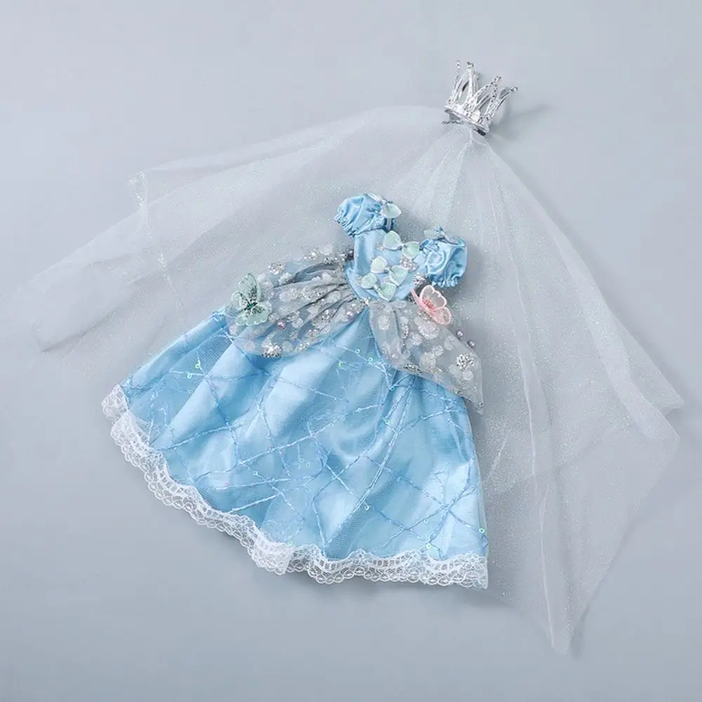 Vestido de princesa colorido para bonecas BJD, pano de boneca, lindo vestido de princesa, 11 pol, 30cm, 11 pol