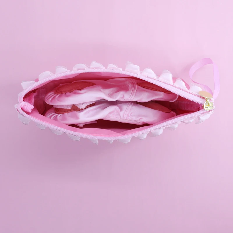 13*24.5 سنتيمتر أكياس الرقص الباليه الوردي النساء الفتيات الباليه الرياضة الرقص حقيبة الفتيات حزمة الرقص الطفل حزمة الباليه حقيبة يد #4