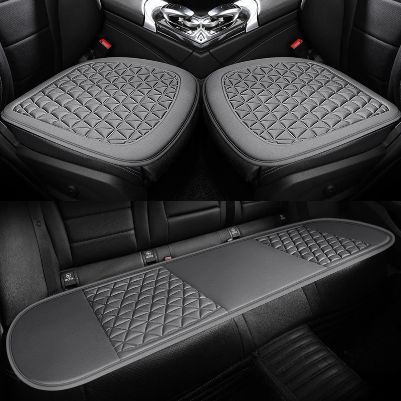 Universal Car Seat Cushion 3D Suspended Single Embossed Comfortable Support for All Car Seats Auto Seat Covers