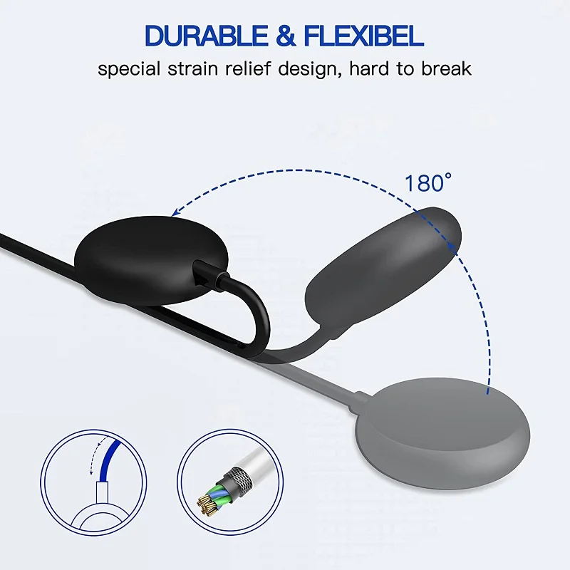 Ladekabel für Google Pixel Watch 2 Smartwatch USB Typ C Magnet adapter Ladestation kabel