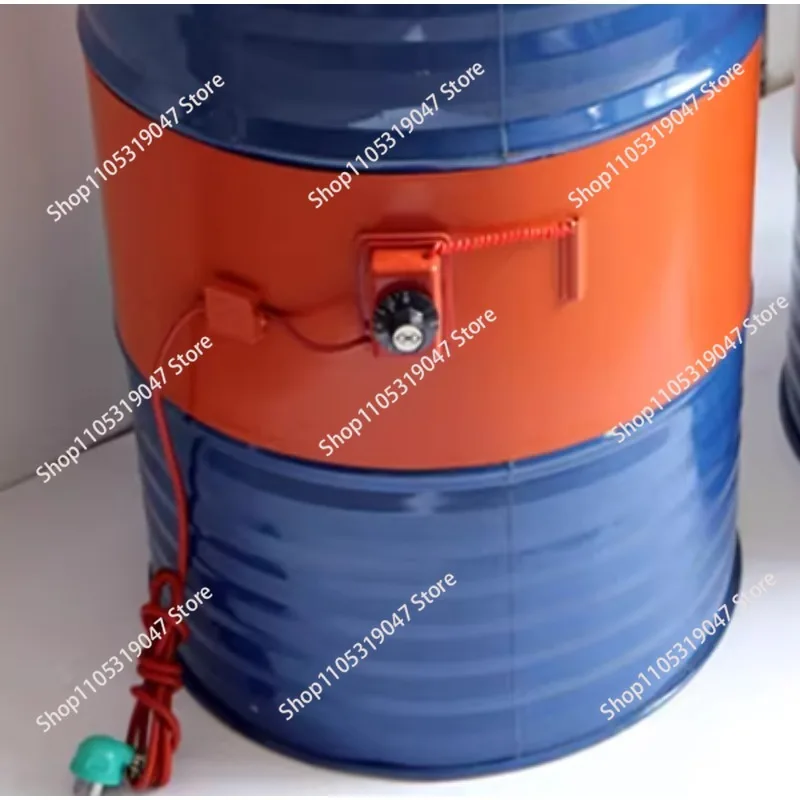 200L Oil Drum Heating Belt, Chemical Barrel Resin Barrel Heater Silicone Heating Belt