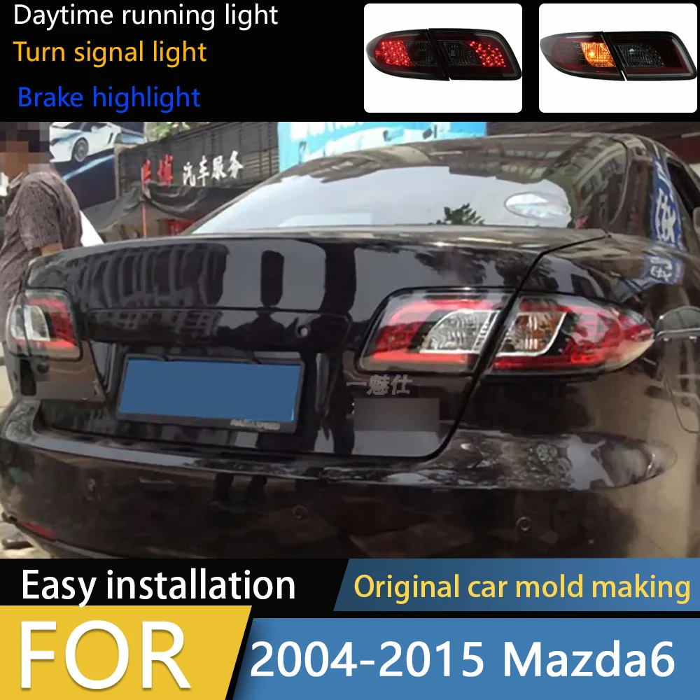 

Hot Selling Taillight Assembly LED Tail Lights Brake Light Turn Signal for Mazda 6 Mazda6 2004 2005 2006 2007 - 2015