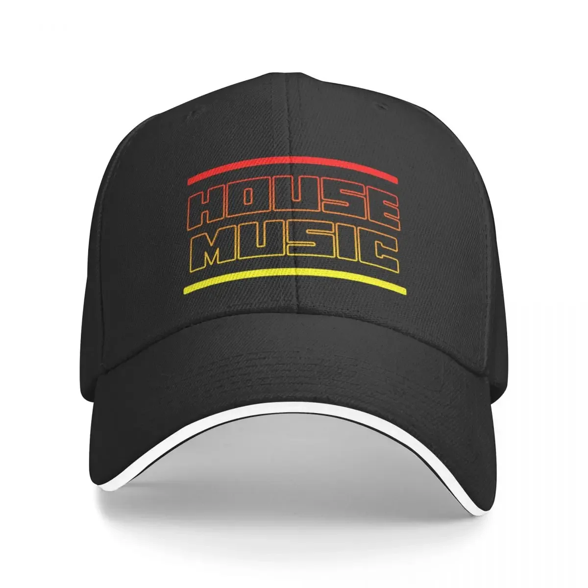 House Music | We Love Deep House Music | Uplifting House Music Baseball Cap Icon Hat Luxury Brand Trucker Hats For Men Women's