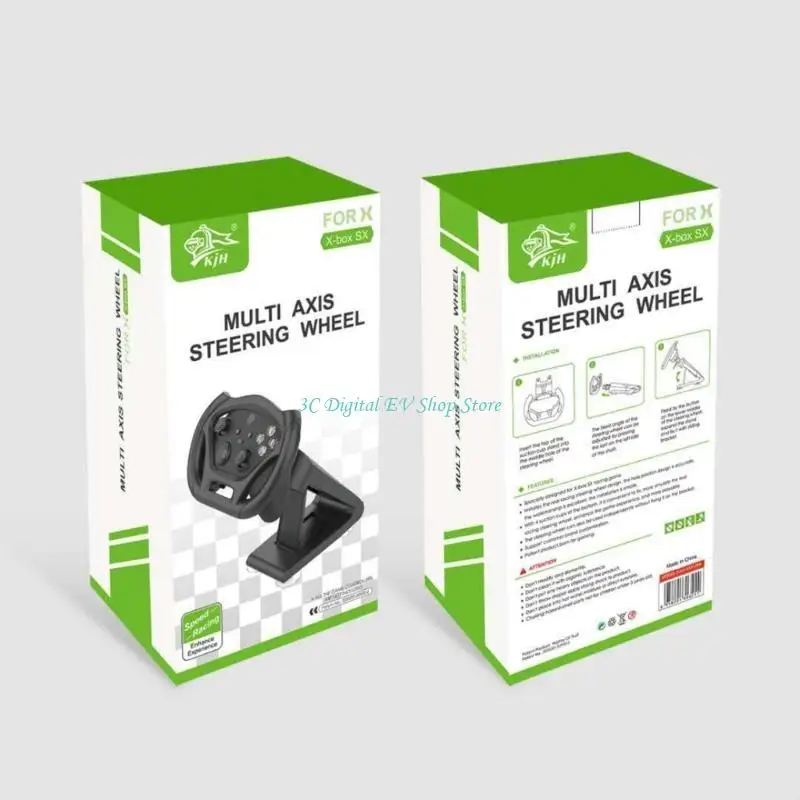 

E74D Руль игровой консоли, Руль гоночной игры для игровой консоли Пульт дистанционного управления игрой