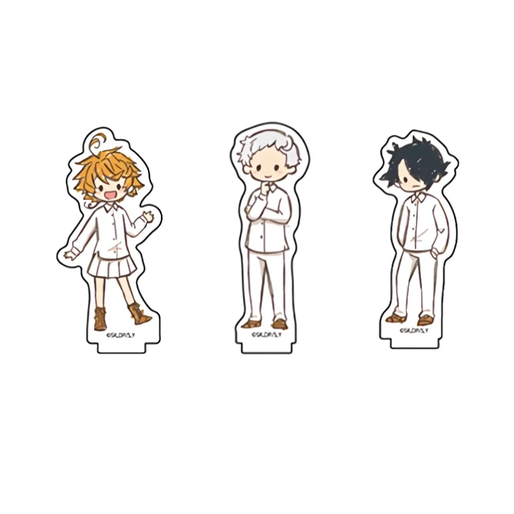 لعبة إيما نورمان راي موجيكا آنا الاكريليك حامل دمية أنيمي نموذج لجسم لوحة تأثيري لعبة للهدايا