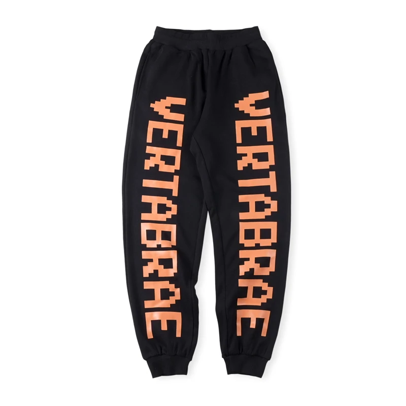 25SS Best-selling Vertabrae Sweatpants Three-dimensional Letter Printed Spring High Street Hip Hop Loose VERT Casual Pants