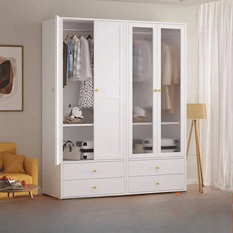 

Luxury Nordic Railings Wardrobes Unit Room Modern Drawers Cabinet Wardrobes Closet Clothes Storage Armario De Ropa Furniture
