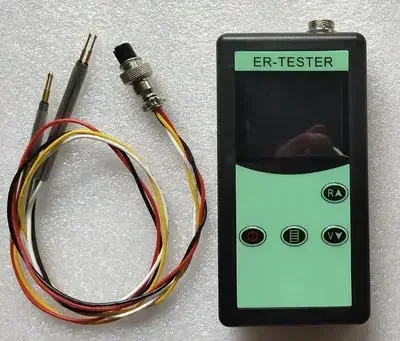 100V Four-Wire ER5 Internal Resistance Tester for Ni-MH Button & Lithium Batteries AC Milliohm Meter Battery Testing Tool