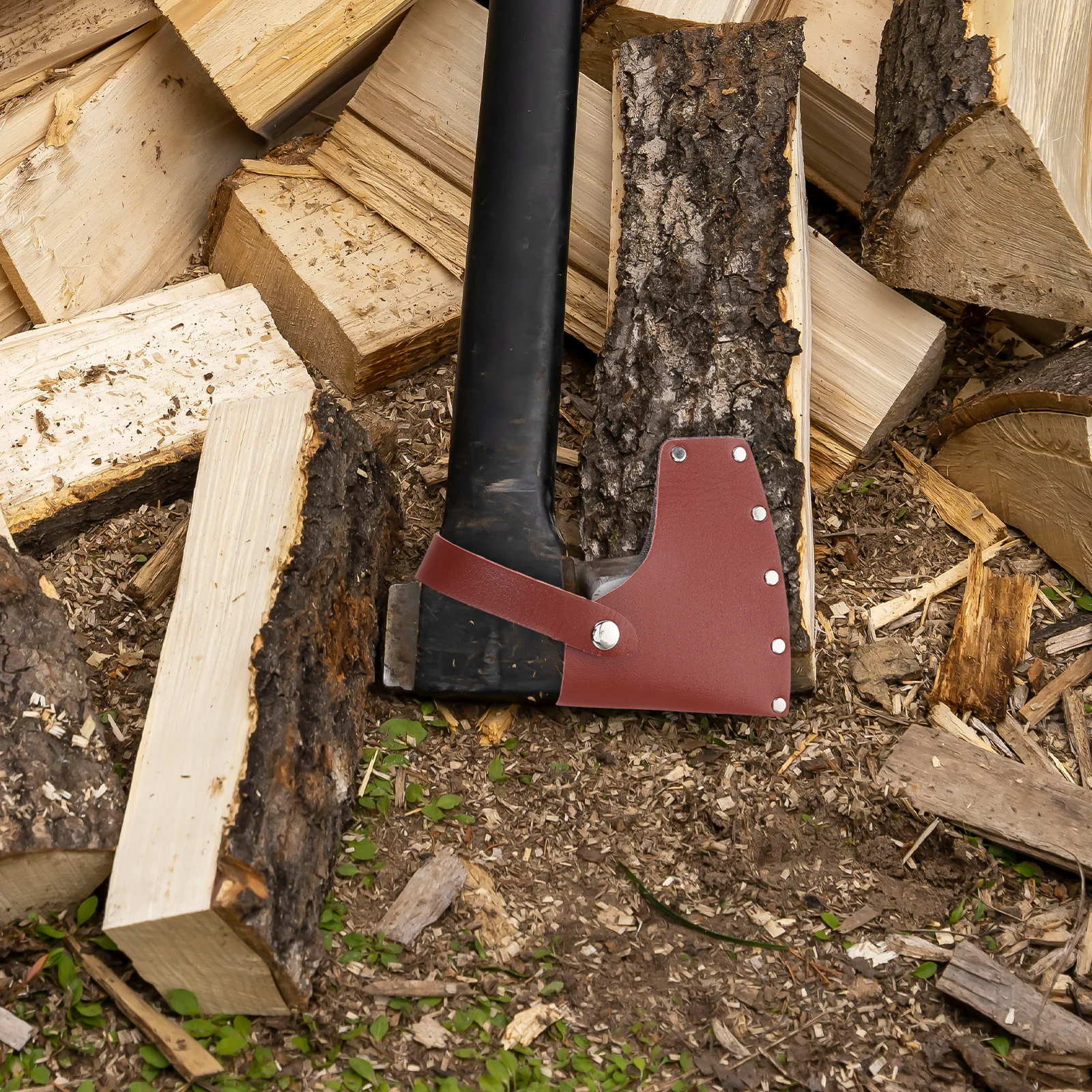 

Axes Cover Fake Thickened Nylon Outdoor Camping Axe Head Protector Waist Hanging Bag Axe Protection Tool Durable