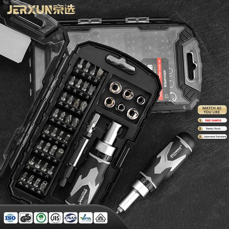 41-in-1 Precision Electric Screwdriver Set Mini Ratchet Magnetic Bits Phone Watch Camera Laptop Industrial Electric Screwdriver