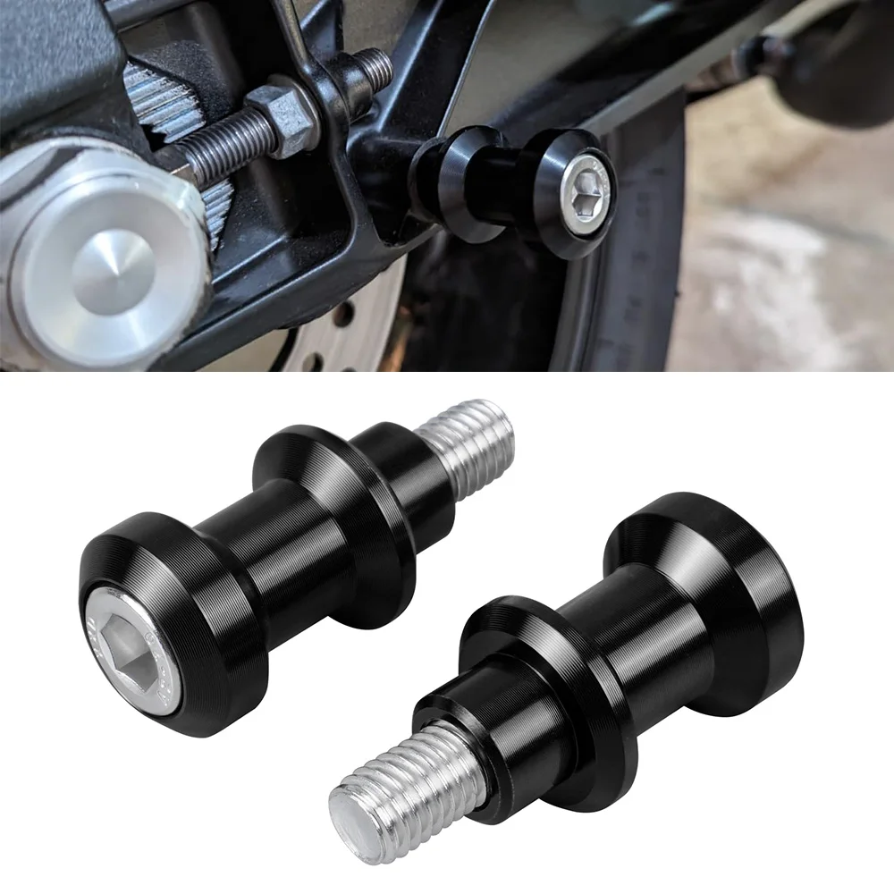 M10 P1.5 Swingarm Spools Sliders Stand Holders For KTM 790 890 Duke ADVENTURE/R 690 SMC R ENDURO R 2019-2023 Husqvarna 901 22-23