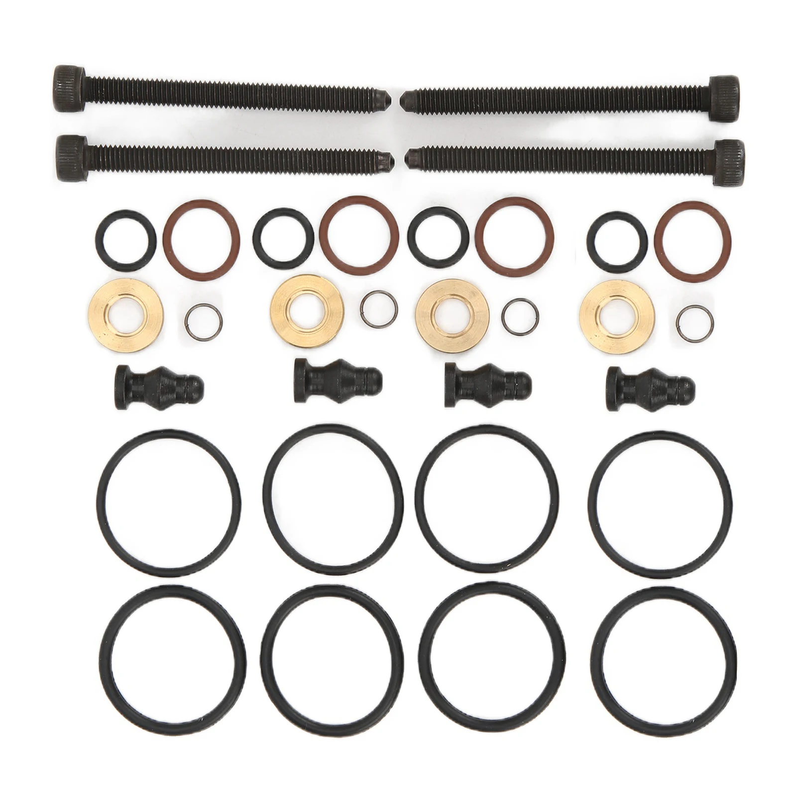 

Fuel Injector Seals Gaskets Washer Kit with 4 Bolts 1417010997 Replacement for L4 1.9L 2004‑2006