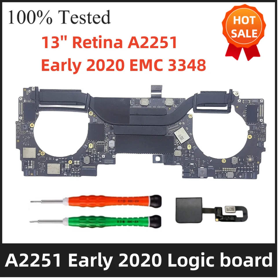 A2251 Placa lógica para Macbook Pro Retina 13 ''A2251 Early 2020