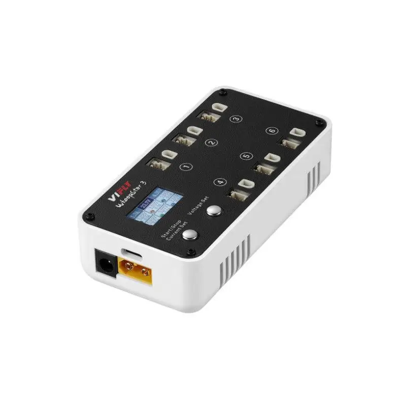

Vifly third generation WhoopStor3 drone 1S lithium battery 6 ports BTPH charger and discharger color screen