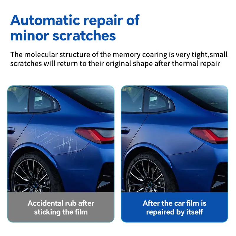 For BMW I4 G26 2022 2023 Pre-cut PPF Bra Car Headlight Rearview TPU Paint Protection Film Anti-scratch Clear Kit Resistant Cover - Image 3