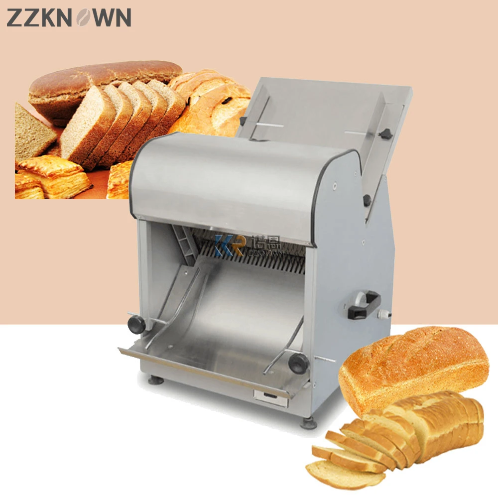 

Hot Selling Toast Bread Slicing Cutting Machine for Bakery Mini Toast Sandwich Slicer Peeler Cutter Machines for Bread Shop