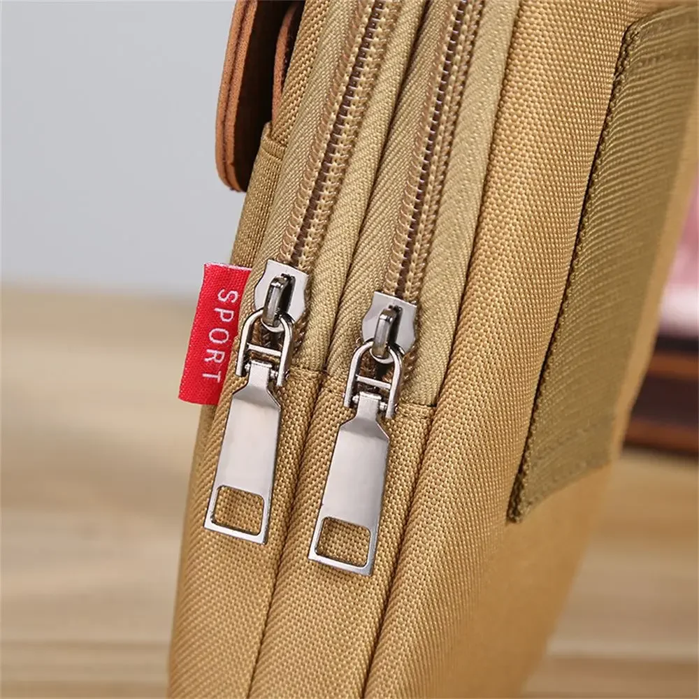 Oxford Outdoor Phone Cover Wallet Container Pocke Pouch Waist Bag Fanny Bags Phone Holder Belt Pouch