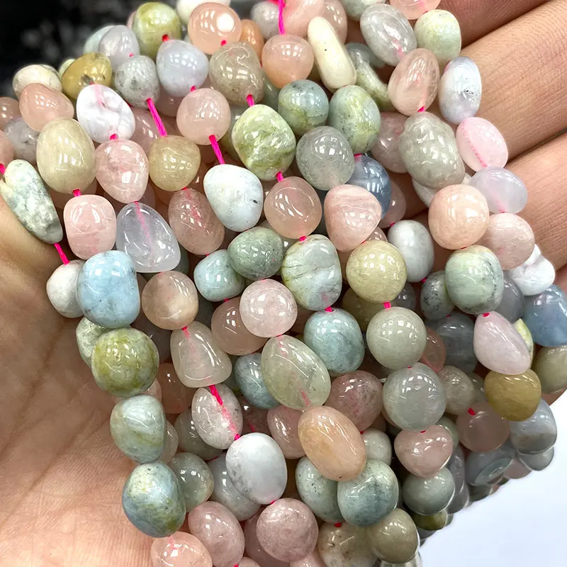 Wholesale 5-10mm Irregular Natural Stone White Crystal Amethysts Agates Garnet Strawberry Beads for Jewelry Making Diy Bracelet