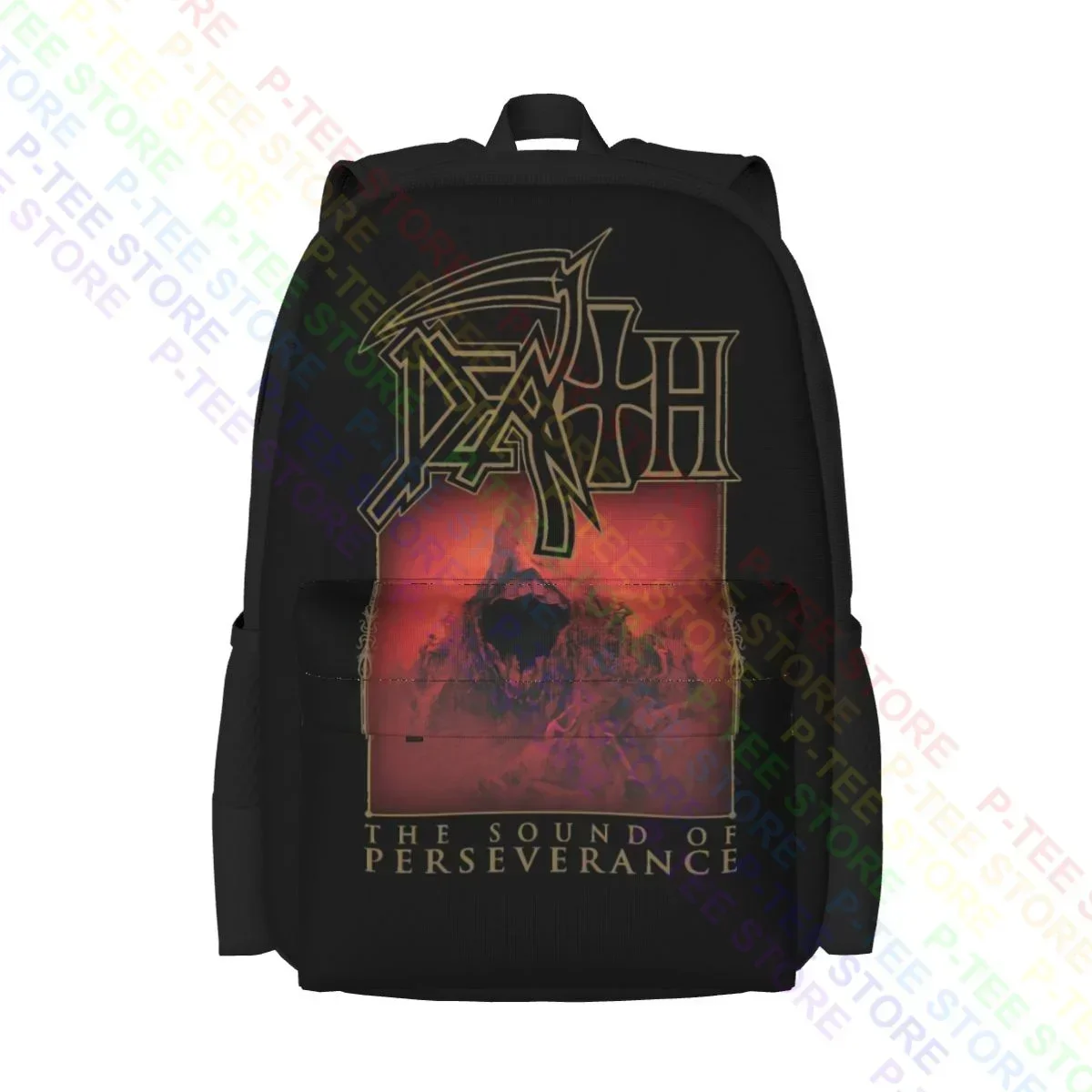 

Death The Sound Of Perseverance Relapse Records Large Capacity Backpack School New Style Gym Tote Bag Large Capacity